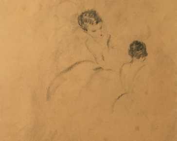 Icart Louis - Studies for female figures